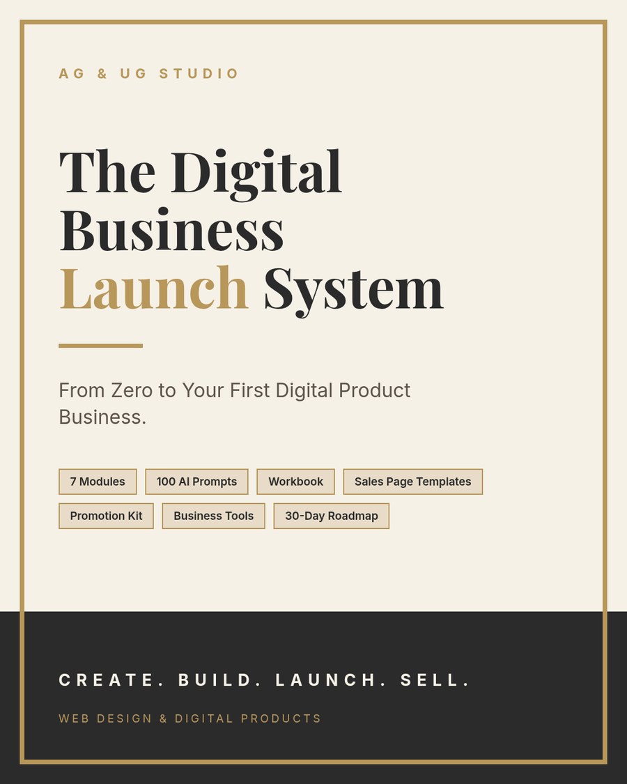 Cover of The Digital Business Launch System